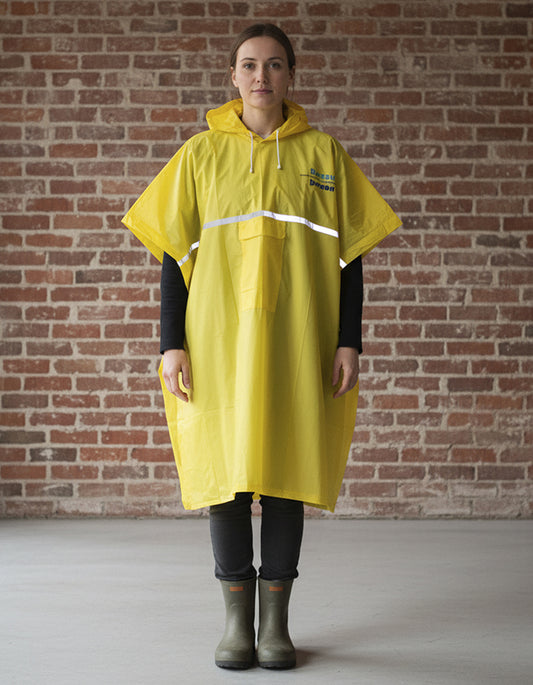 Adult Rainponcho promotion reflective