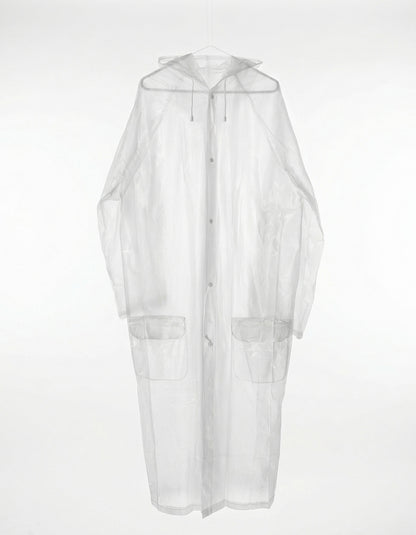 Adult Raincoat frosted white