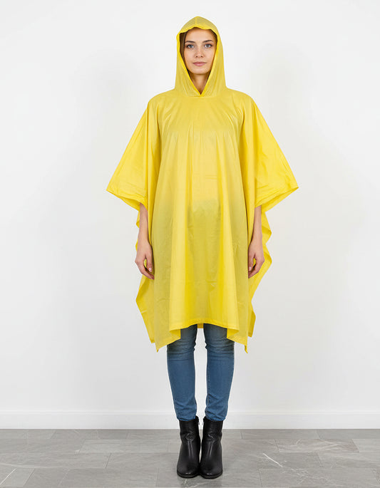 Adult Rainponcho lightweight PVC