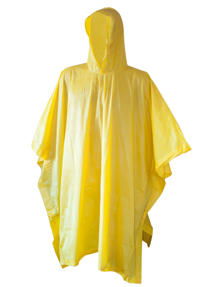 Adult Rainponcho lightweight PVC