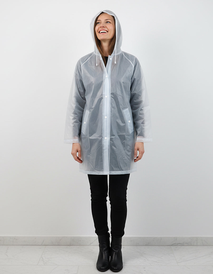 Adult Raincoat PVC heavy gauge