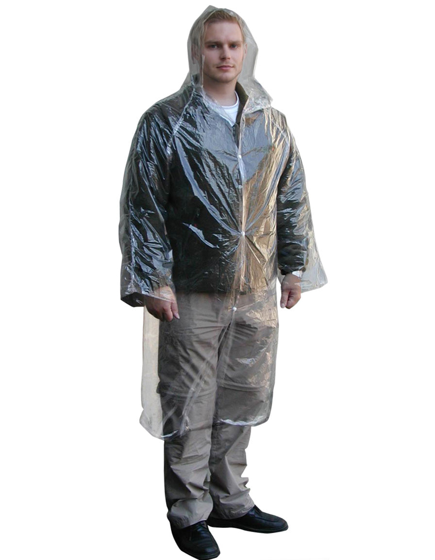 Disposable Raincoat with sleeve