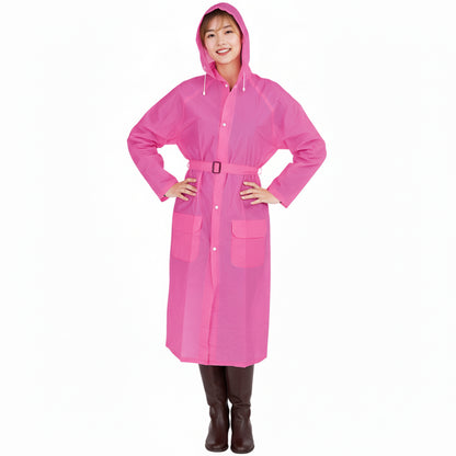 Woman's Raincoat Long with belt