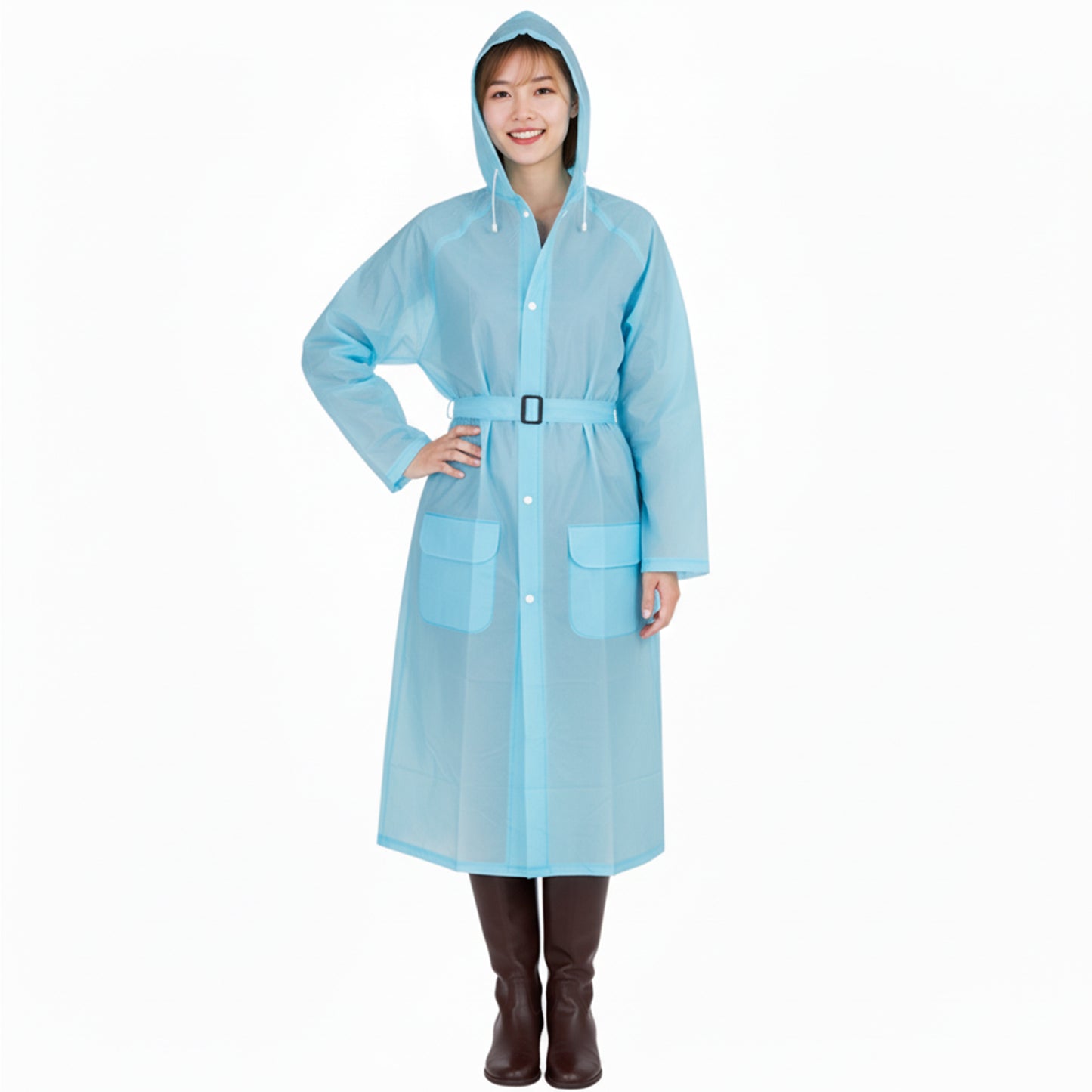 Woman's Raincoat Long with belt