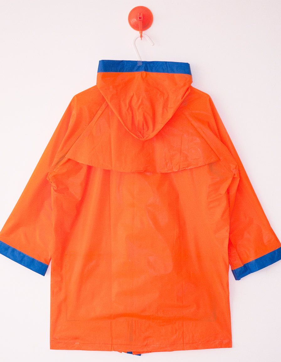 Children's Raincoat OEM&ODM orange blue