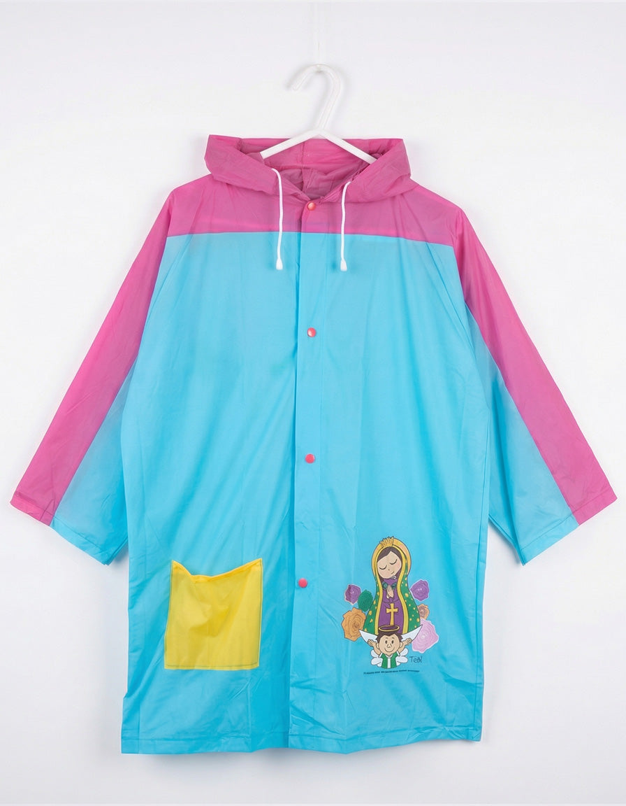 Girl's Raincoat PVC Paris&Maria