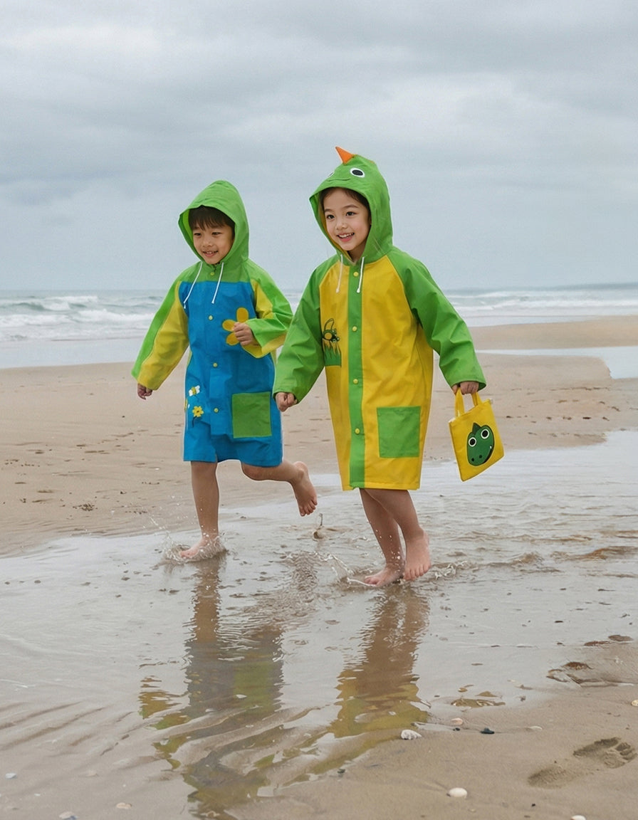 Children's Raincoat Dinosaur