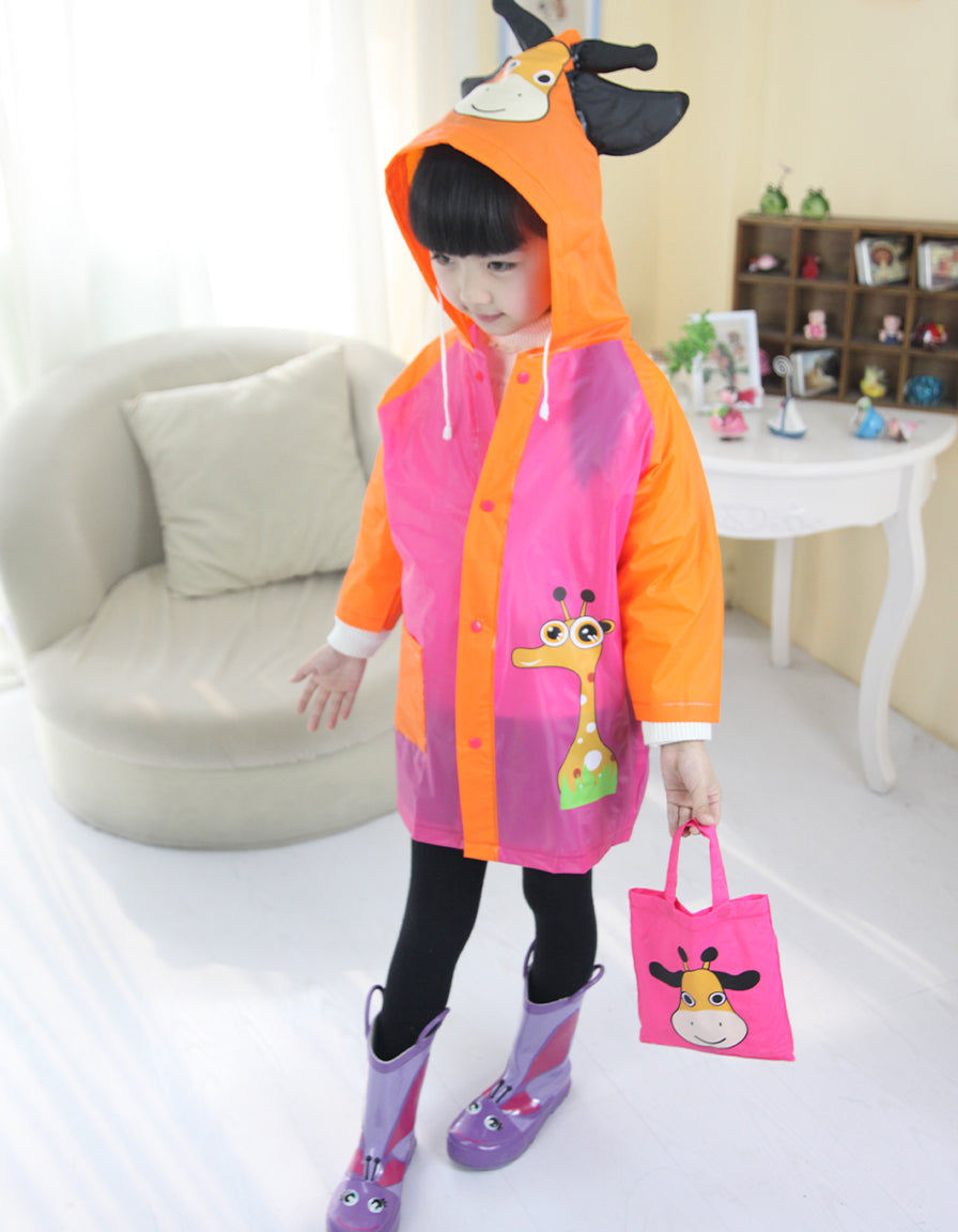 Children's Raincoat Giraffe