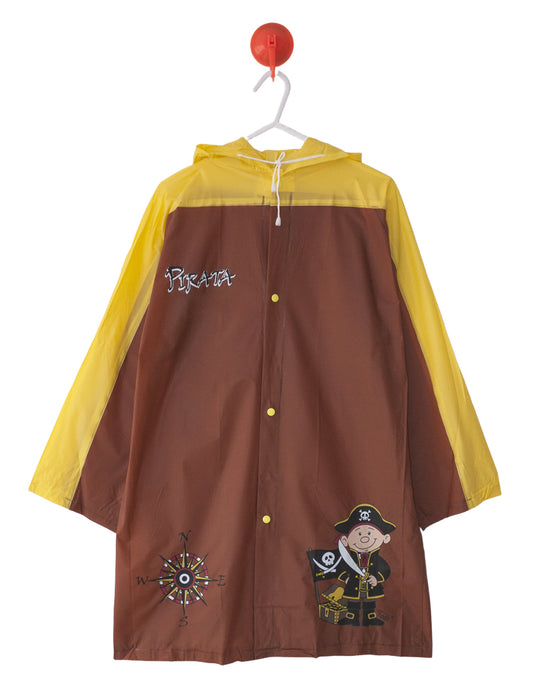 Boy's Raincoat race-car pirate
