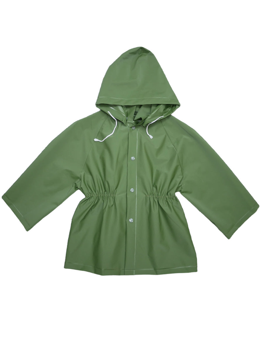 Girl's Raincoat elastic waist