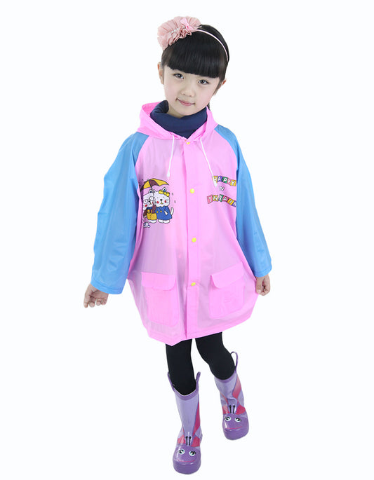 Girl's Raincoat kitty