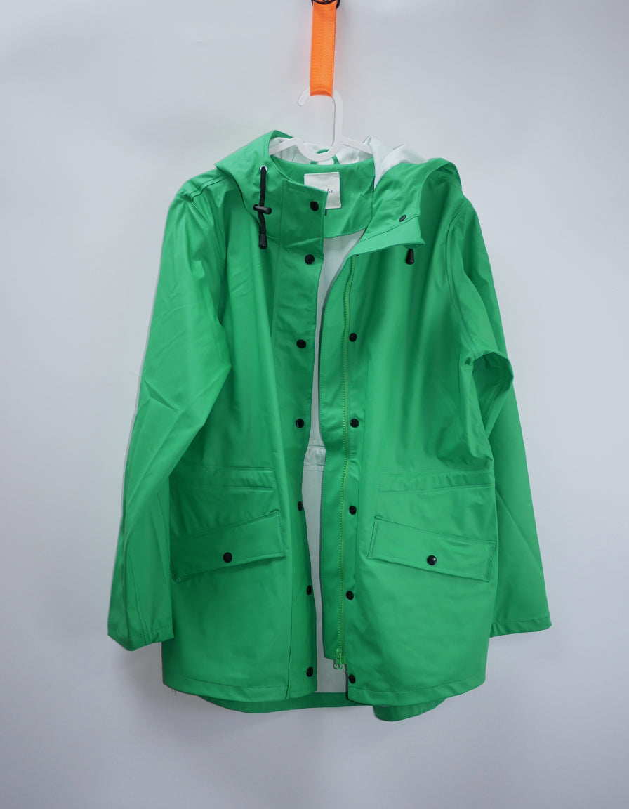 Adult Raincoat PU waterproof hooded