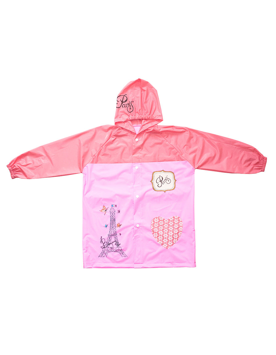 Children's Raincoat Paris city