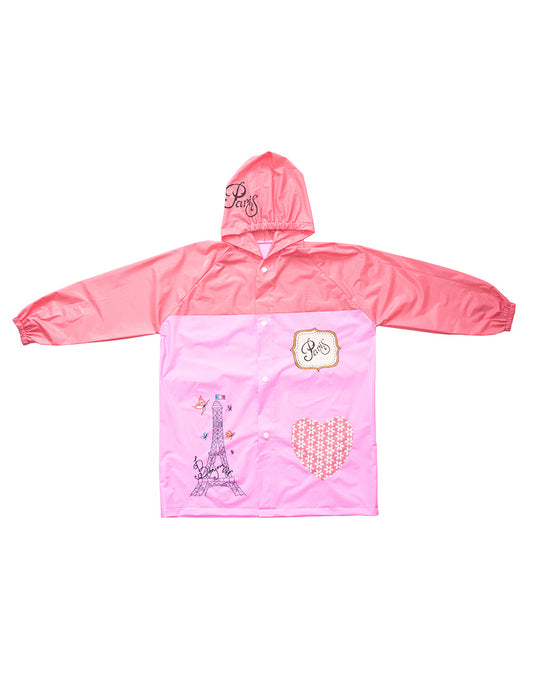 Children's Raincoat Paris city