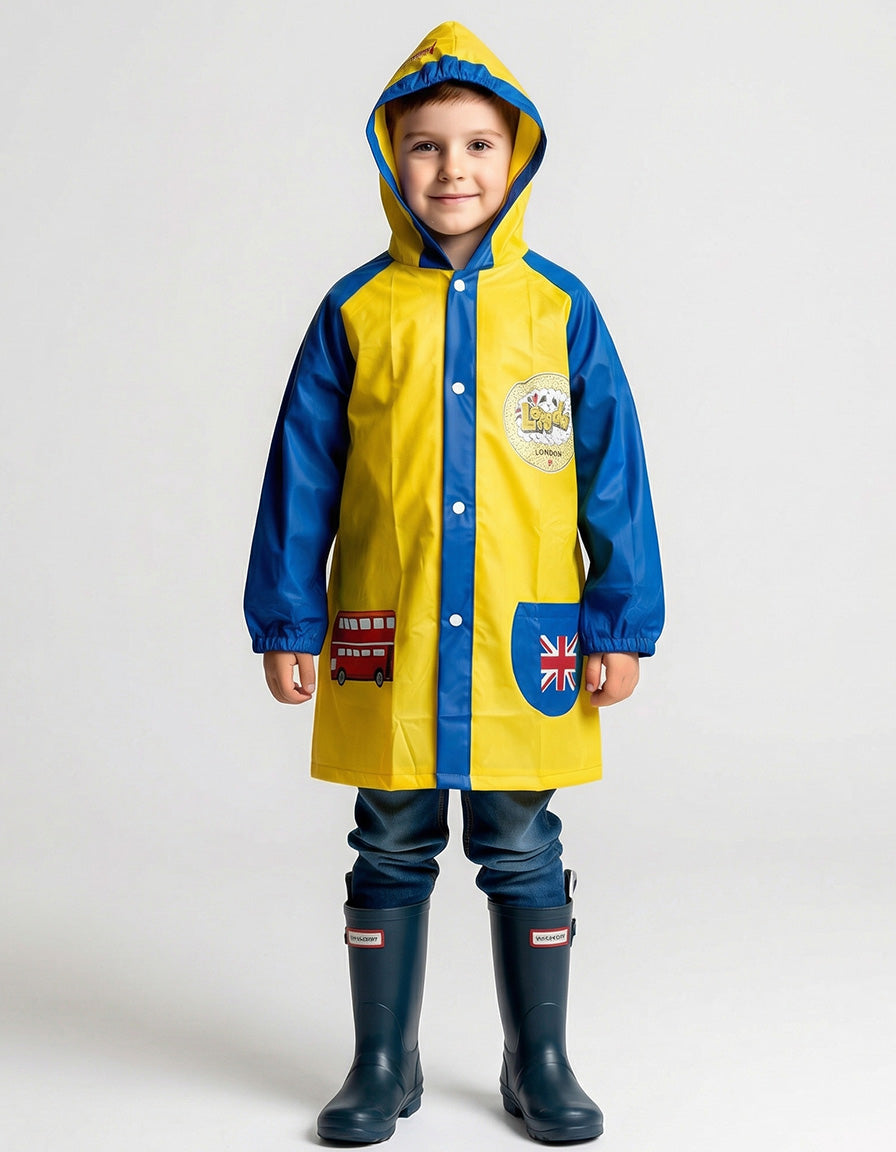 Children's Raincoat London City