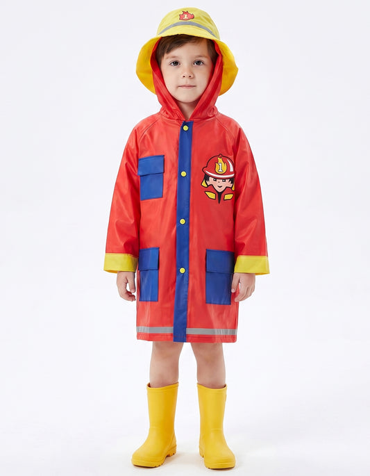 Children's Raincoat fireman