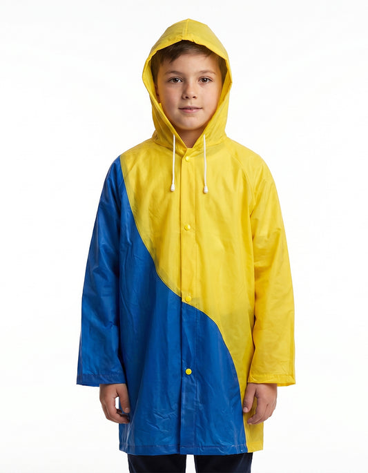 Children's Raincoat 2 tone TaiChi