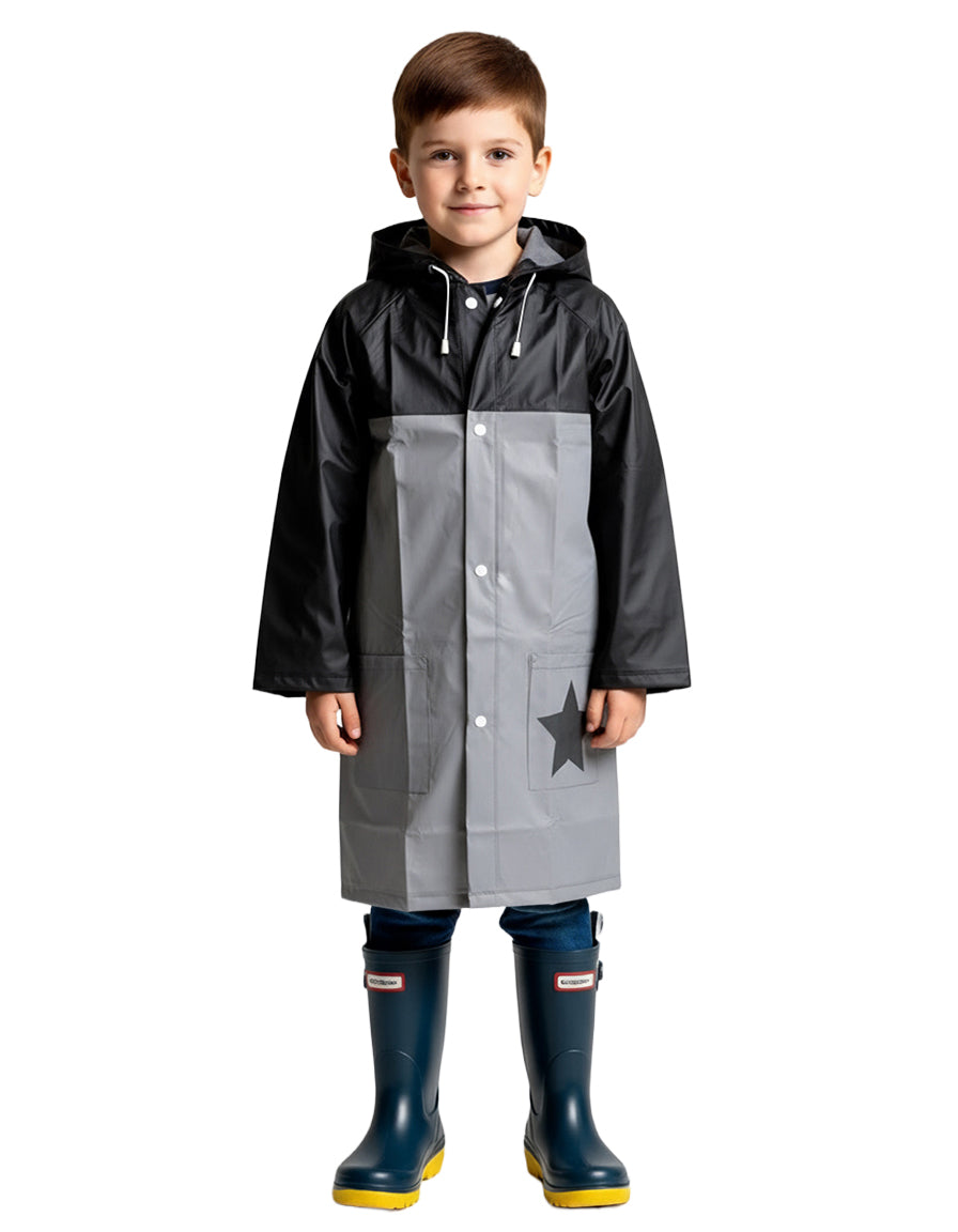 Children's Raincoat youth-size reflective