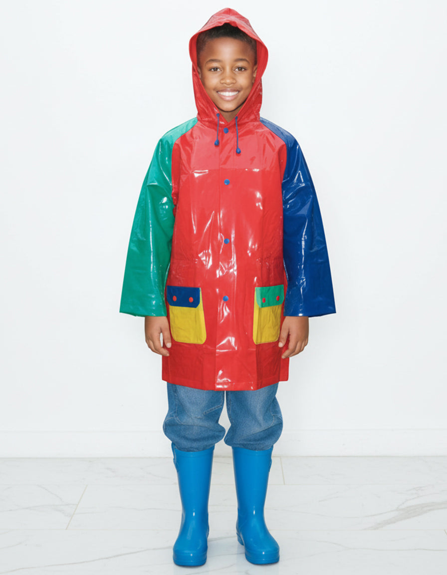 Children's Raincoat shiny PVC