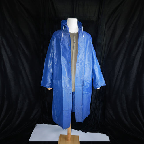 WHOSALE Adult Raincoat Long style,hooded with drawstring,2 pockets with flaps